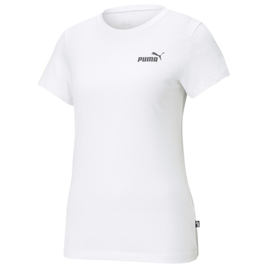 Puma Γυναικεία κοντομάνικη μπλούζα Essentials Small Logo Tee